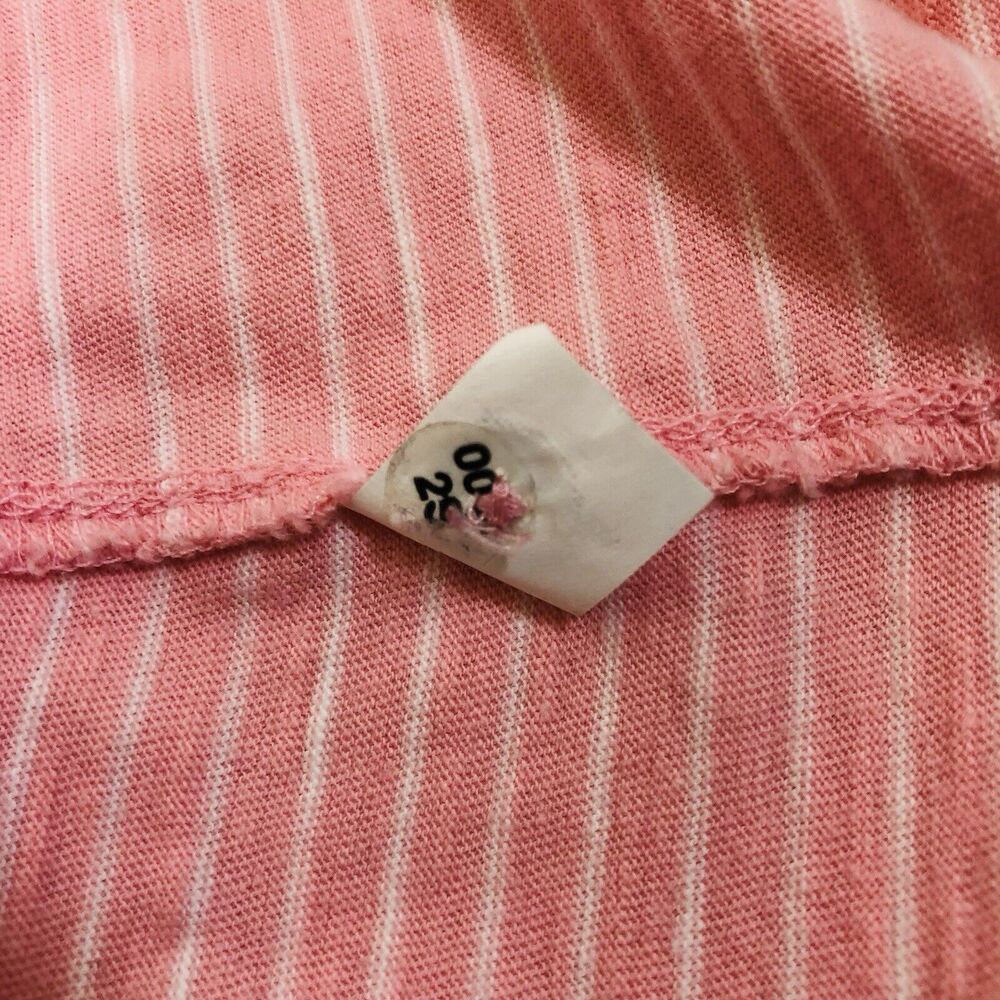 Sonoma Pink Collared Button Up With Pockets 100% Cotton - Picture 8 of 10